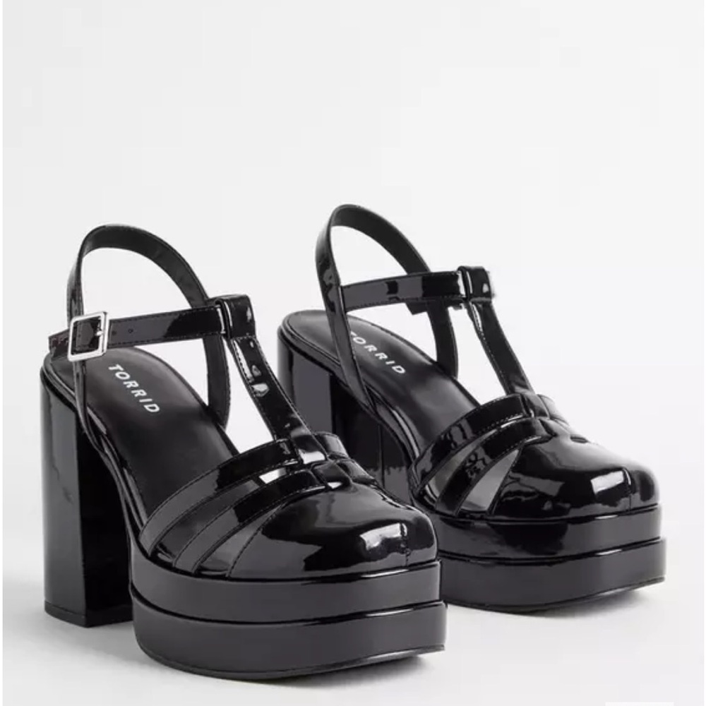 Torrid Double Platform Caged Heels